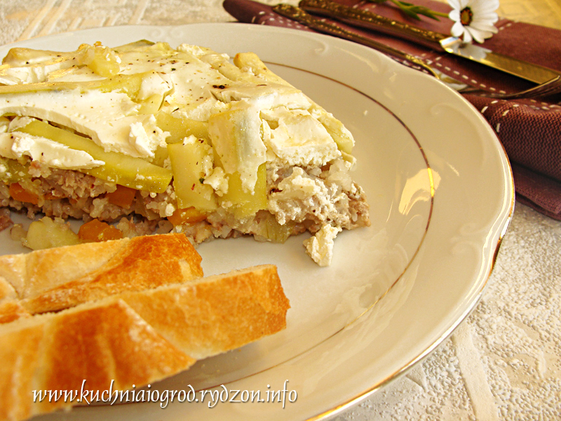 zpiekanka z cukinią