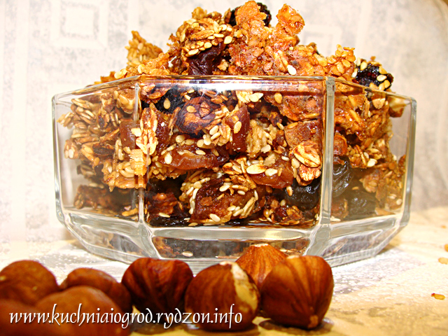 ciasteczka owsiane z bakaliami